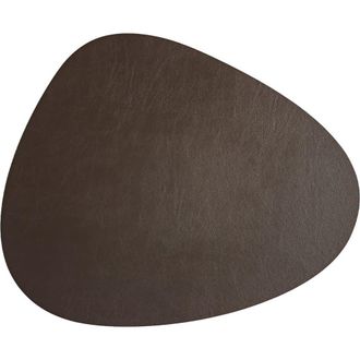 Frieling Davanti by Mattola Placemats Set of 6, Stone, 18.5 x 15.3 Inch Indoor Outdoor Table Placemats in Dark Brown at Nordstrom