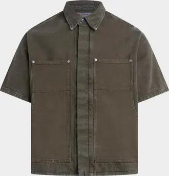 Hudson Men & apos;s Carpenter Denim Short-Sleeve Shirt