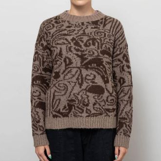 Indi & Cold Jacquard Sweater