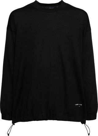 Comme Des Gar&ccedil;ons Stijlvolle Heren Trui - Heren - Ronde hals truien - Zwart - M - Truien & Vesten