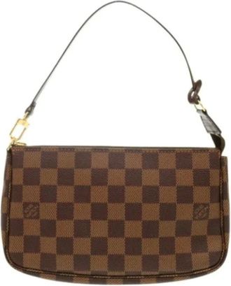 Louis Vuitton Pre-owned Handbags, female, Brown, Size: ONE SIZE Pre-owned Canvas louis-vuitton-bags