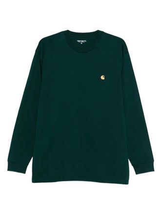 Carhartt Work in Progress logo-embroidered T-shirt - Green