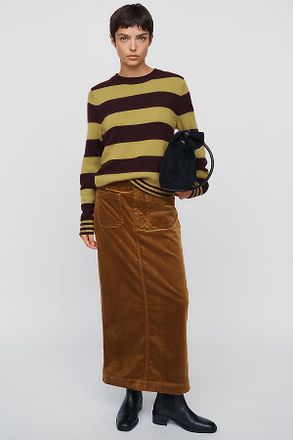 Maeve Colette Corduroy Maxi Skirt
