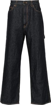 Haikure Klassieke Straight Leg Jeans voor Heren - Heren - Loose Fit Jeans - Blauw - W30 - Jeans