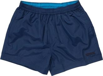 Ermenegildo Zegna Badmode, Heren, Blauw, S, Opvouwbare Zwembroek