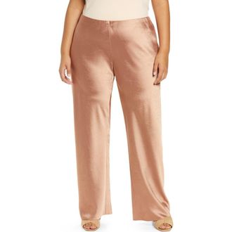 Vince Satin Bias Cut Pants in Terra Rose at Nordstrom Rack, Size 2X