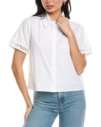 Allison Allison Camille Linen-Blend Shirt