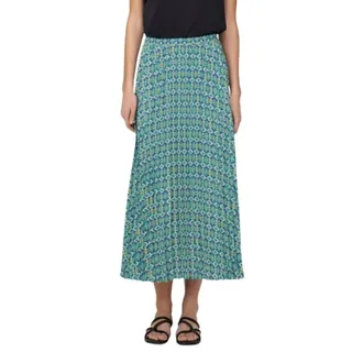 Only Only, Rokken, Dames, Blauw, S, Polyester, W Alma Life Poly Plisse Skirt