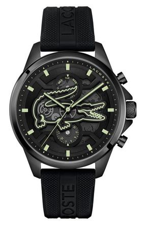 Lacoste Arthor Watch in Black at Nordstrom