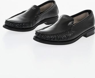 Prada Mocassini in Pelle Spazzolata Prada