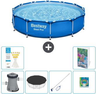 Bestway Piscina Bestway Steel Pro Redonda - 366x76 Cm - 7-piezas S299