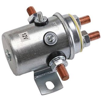 OEM Rel&eacute; De Cabrestante Impermeable De 300 A, 12 V Cc - Accesorio Para Veh&iacute;culos Todo Terreno Y Atv - Bobina De Lat&oacute;n Y Carcasa De Abs Ign&iacute;fugo - Crezuo