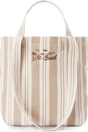 MC2 Saint Barth Tote Bags, female, Multicolor, Size: ONE SIZE Essential Beach Tote Bag