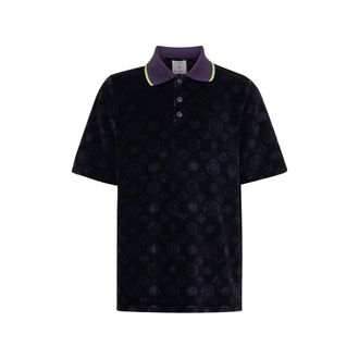 Casablanca Monogram-pattern Polo Shirt