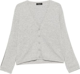 Fabiana Filippi Cardigan - Dames - Vesten - Grijs - M - Truien & Vesten