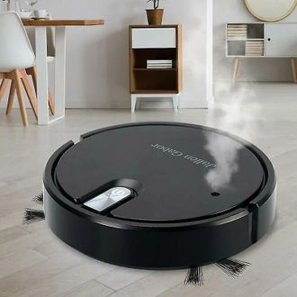 OEM Aspirateur Robot - Hauteur 6,5 Cm - Autonomie 90 Min - Pour Sol Plats - Noir