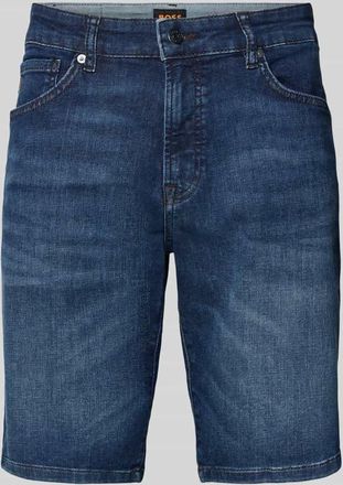 Boss Orange by Hugo Boss BOSS Orange Regular Fit Jeansshorts aus Baumwoll-Mix Modell RE.MAINE in Dunkelblau, Gr&ouml;&szlig;e 33