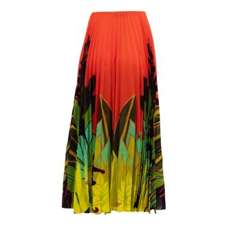 Valentino Garavani Mujer, Faldas, Naranja, Talla: L