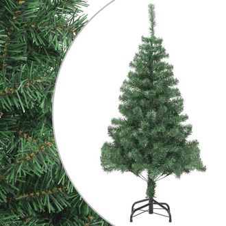 vidaXL Artificial Christmas Tree with Steel Stand 82.7 910 Branches, 60176