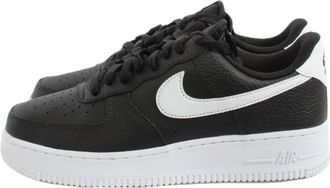 Nike Air Force 1 07 - Heren - Skateschoenen - Zwart - 39 EU - Leer - Fitness