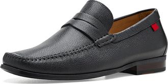 Marc Joseph New York Walker Street Mens Shoes Black Grainy : 10.5 M, Leather