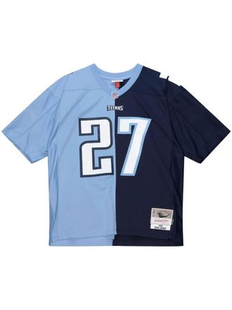 Mitchell & Ness NFL Tennessee Titans 1999 Eddie George Split Legacy football jersey - men - Polyester - L - Blue