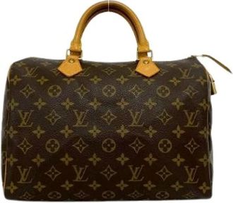 Louis Vuitton Borsa a mano Pre-owned Monogram Speedy 30 - - Pre-owned - Donna - Marrone - ONE SIZE