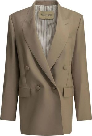 Valentino Mujer, Chaquetas, Beige, Talla: S