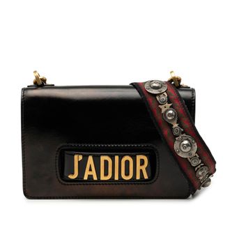 Dior Tweedehands Leren Jadior Ketting Flap