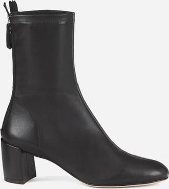 AGL Lynn Stretch Ankle Boot with Heel in Testa Di Moro Stretch Nappa at Nordstrom, Size 40.5