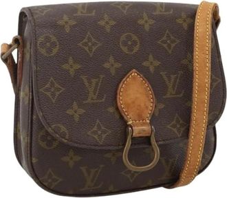 Louis Vuitton Pre-owned Vintage Monogram Schoudertas - Dames - Vintage Schoudertas - Bruin - ONE Size - Leer - Vintage