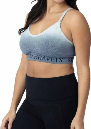 Kindred Bravely Sublime Nursing Sports Bra In Ombre Storm