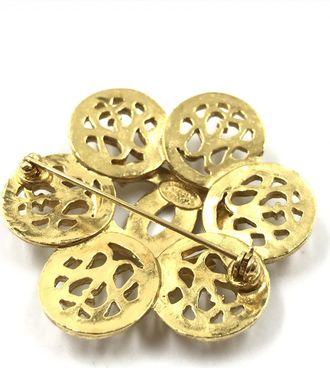 Chanel Chanel Costume Jewlery Vintage Brooch Coco Womens Medallian (Pre-Owned)