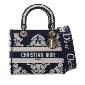Dior Pre-owned Dior Medium Embroidered Canvas Cornely Lady D Lite Ladies 5MNA3K2EL8L4Z2NQ