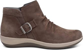Aetrex Womens Luna Ankle Boot In Charcoal
