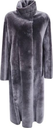 Giorgio Armani Mujer, Abrigos, Gris, Talla: S
