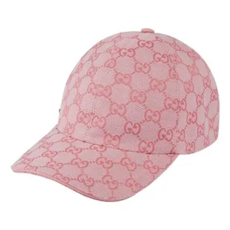 Gucci GG Canvas Baseball Hat Pink 748475-4HG62-5872