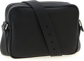 Prada Calfskin Leather Crossbody Bag - Black
