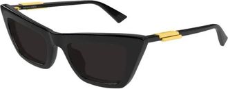 Bottega Veneta Zonnebrillen - Dames - Zonnebrillen - Zwart - 53 MM - Accessoires