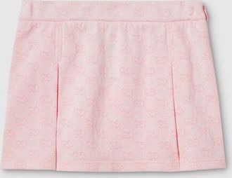 Gucci Kids - GG Cotton Mini Skirt, Pink, Ready-to-wear