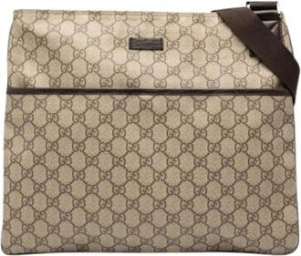 Gucci Pre-owned Cross Body Bags, female, Brown, Size: ONE SIZE Pre-owned Vintage Crossbody Bag