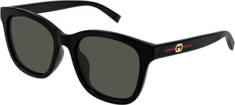 Gucci Accessoires, unisex, Zwart, ONE Size, GG1984Sk Zonnebril