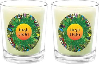 Qualitas High Light Two Scented Beeswax Candle Set