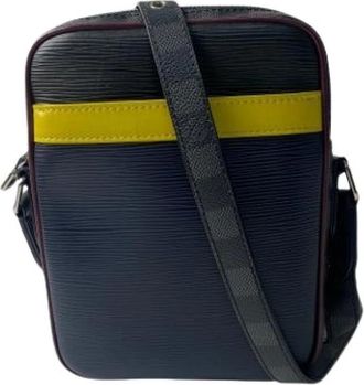 Louis Vuitton Pre-owned Cross Body Bags, male, Blue, Size: ONE SIZE Pre-owned Pochette Shoulder Bag