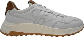 Hogan Witte Sneakers met Veters - Heren - Sneakers - Wit - 44 EU - Schoenen