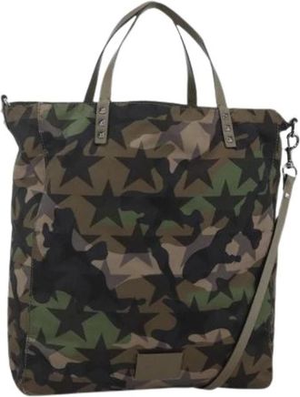 Valentino Pre-owned Vintage Nylon Tote Bag - Dames - Vintage Shopper - Veelkleurig - ONE Size - Nylon - Vintage