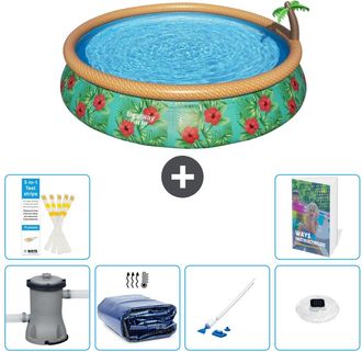 Bestway Piscina Bestway Fast Set Redonda - 457x84 Cm - 7-piezas S204