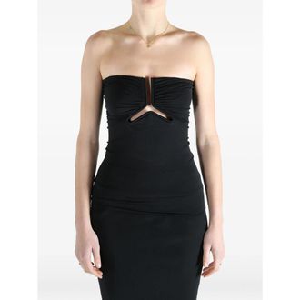 Rick Owens Ruched-effect Tube Top