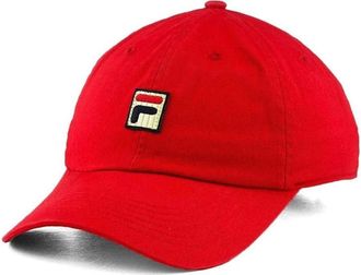 Fila Mens Adjustable Cap, Red, One Size