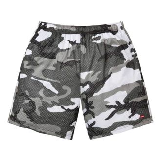 SUPREME SS26 Small Box Baggy Mesh Short Snow Camo SUP-SS26-264-SMO